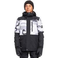 Boys Mission Printed Block Jacket - Snow White Camo Power (WBK1)