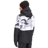 Boys Mission Printed Block Jacket - Snow White Camo Power (WBK1)
