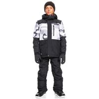 Boys Mission Printed Block Jacket - Snow White Camo Power (WBK1)