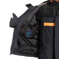 Boys Mission Printed Block Jacket - True Black Fade Out Camo (KVJ2)