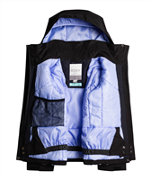 Galaxy Girl Jacket - True Black Black Flowers (KVJ1) -                                                                                                                                                       