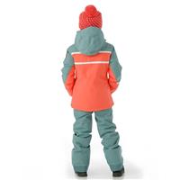 Girls Ski Jacket Spyder Girl's Mila Jacket (Big Kids) Abyss 10 Big Kid | Canada EXO THERMO 120g Insulated Jacket