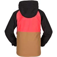 Boys Breck Ins Jacket - Orange Shock