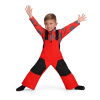 Boy's Volt Bib Pant - Red