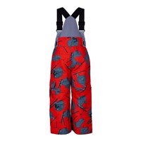 Boy's Volt Print Bib Pant - Daffy Dayz / Red