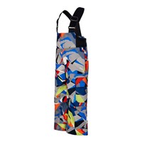 Boy's Volt Print Bib Pant - Kaleido / Slope