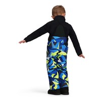 Boy's Volt Print Bib Pant - Ka / Slope Blue