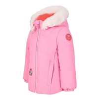 Girl's Kaizen Jacket with Faux Fur - Ballet Pink
