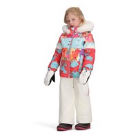 Girl's Kaizen Jacket with Faux Fur - Daffy Dayz / Pink