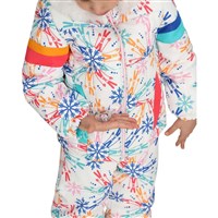 Girl's Kaizen Jacket with Faux Fur - Skiflake / Multi