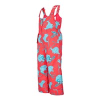 Girl's Snoverall Print Bib Pant - Daffy Dayz / Pink