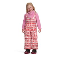 Girl's Snoverall Print Bib Pant - Graphic Heart