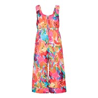 Girl's Snoverall Print Bib Pant - Passion Palette