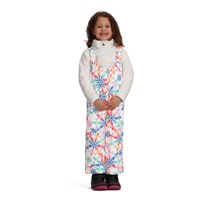 Girl's Snoverall Print Bib Pant - Skiflake / Multi