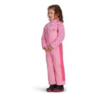 Girl's Snoverall Stripe Bib Pant - Ballet Pink