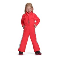 Girl's Snoverall Stripe Bib Pant - Tropical Pink