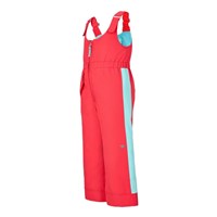 Girl's Snoverall Stripe Bib Pant - Tropical Pink