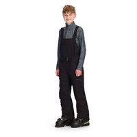 Teen Boy's Carver Bib Pant - Black