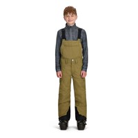 Teen Boy's Carver Bib Pant - Smokey Olive