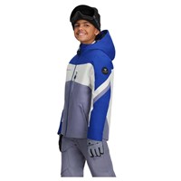 Teen Boy's Fleet Jacket - Steel
