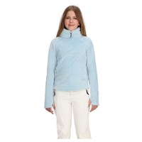 Teen Furry Fleece Top - Iceberg Blue