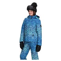 Teen Girl's Rylee Print Jacket - Atmospheric Art