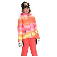 Teen Girl's Rylee Print Jacket - Mountain Sunrise