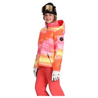 Teen Girl's Rylee Print Jacket - Mountain Sunrise