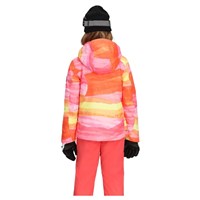 Teen Girl's Rylee Print Jacket - Mountain Sunrise
