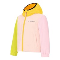 Unisex Comfy Cozy Fleece Jacket - Electric Sun
