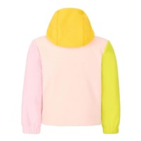 Unisex Comfy Cozy Fleece Jacket - Electric Sun