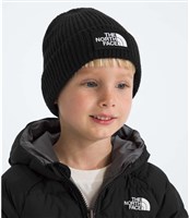Youth Box Logo Cuffed Beanie - TNF Black