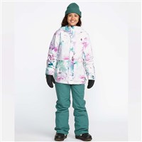 Girl's Sass'N'Frass Insulated Jacket - White