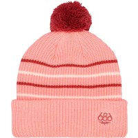 Youth Pom Beanie - Geranium Pink