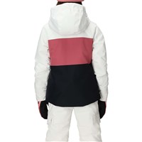 Girls Athena Insulated Jacket - Rosewood Colorblock