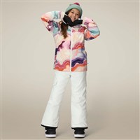 Girls Athena Insulated Jacket - Sedimentary Print