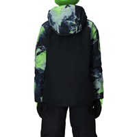 Boys Geo Insulated Jacket - Blue Hemisphere Colorblock