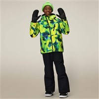 Boys Hydra Insulated Jacket - Borealis Green Solar