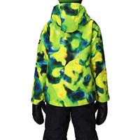 Boys Hydra Insulated Jacket - Borealis Green Solar