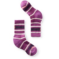 Kids' Hike Light Cushion Striped Crew Socks