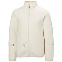 Youth Junior Frosty Pile Jacket - Cream Emb