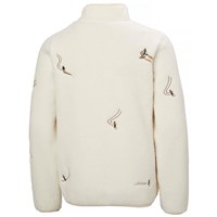 Youth Junior Frosty Pile Jacket - Cream Emb