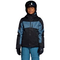 Teen Boy's Fleet Jacket - Black