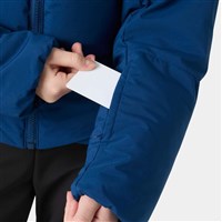 Juniors' Nora Short Puffy Ski Jacket - Dark Blue