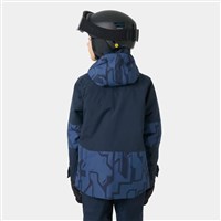 Youth Junior Summit 2.0 Jacket - Dark Blue Aop
