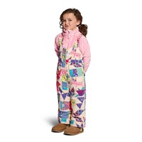 Girl's Snoverall Print Bib Pant - Quilted Fox