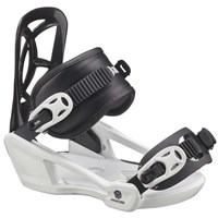 Youth GoodTime Snowboard Bindings - Black/White