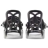 Youth GoodTime Snowboard Bindings - Black/White