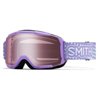 Youth Daredevil OTG Goggle - Light Lavender Dot Clouds Frame w/ Ignitor Mirror Lens (M006713X4994U)