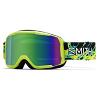 Youth Daredevil OTG Goggle - Electric Lime Slime Frame w/ Green Sol-X Mirror Lens (M006713X599C5)